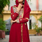 Launching New Party Wear Look Gown Dupatta Set
