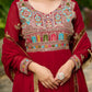 Launching New Party Wear Look Gown Dupatta Set