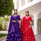 This Navratri, celebrate the fusion of fashion with tradition – Chanderi Bandhani design choli will give you charm and a unique glow on every rhythm of Garba
