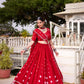 This Navratri, celebrate the fusion of fashion with tradition – Chanderi Bandhani design choli will give you charm and a unique glow on every rhythm of Garba