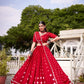 This Navratri, celebrate the fusion of fashion with tradition – Chanderi Bandhani design choli will give you charm and a unique glow on every rhythm of Garba
