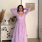 Designer Gown Set – Elegant Ethnic Wear ✨