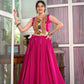 Festive Fashion at Its Best: Rayon Lehenga and Gamthi Work Blouse for Navratri