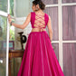 Festive Fashion at Its Best: Rayon Lehenga and Gamthi Work Blouse for Navratri