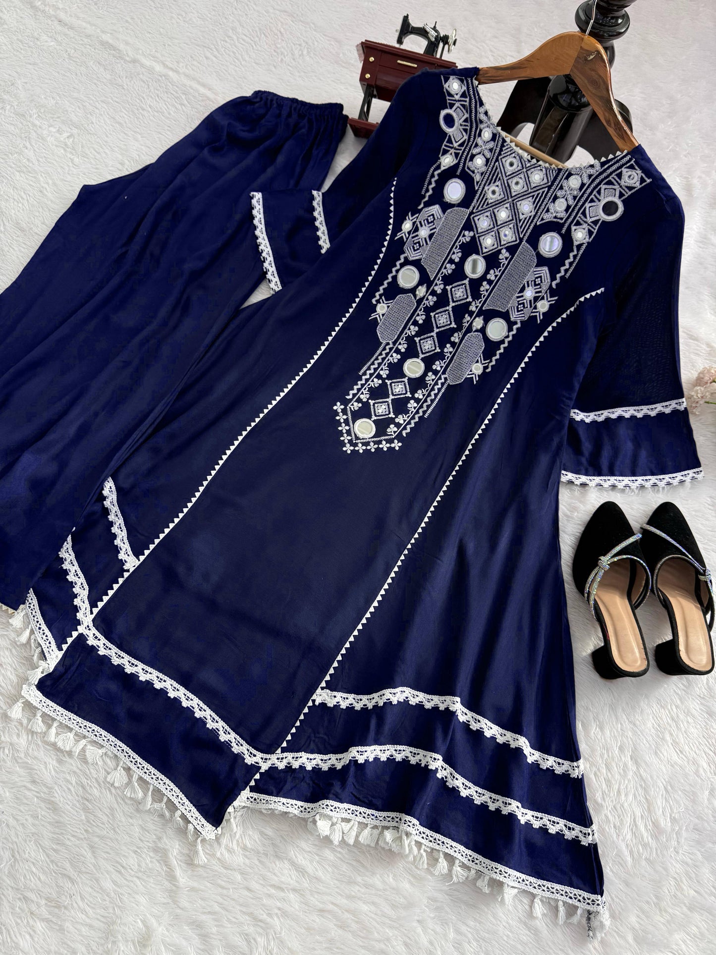 Step into effortless charm with our exclusive 2-piece set – crafted for comfort, stitched with grace.