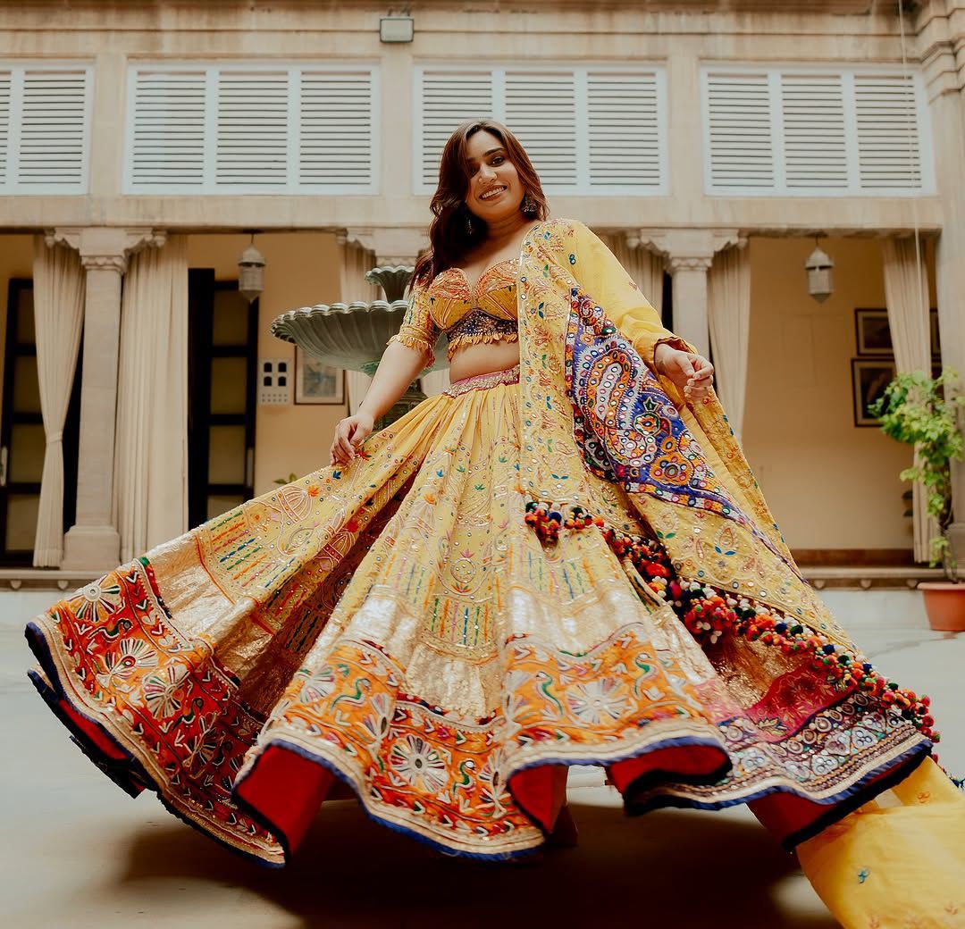Presenting new trending navratri special chaniya choli