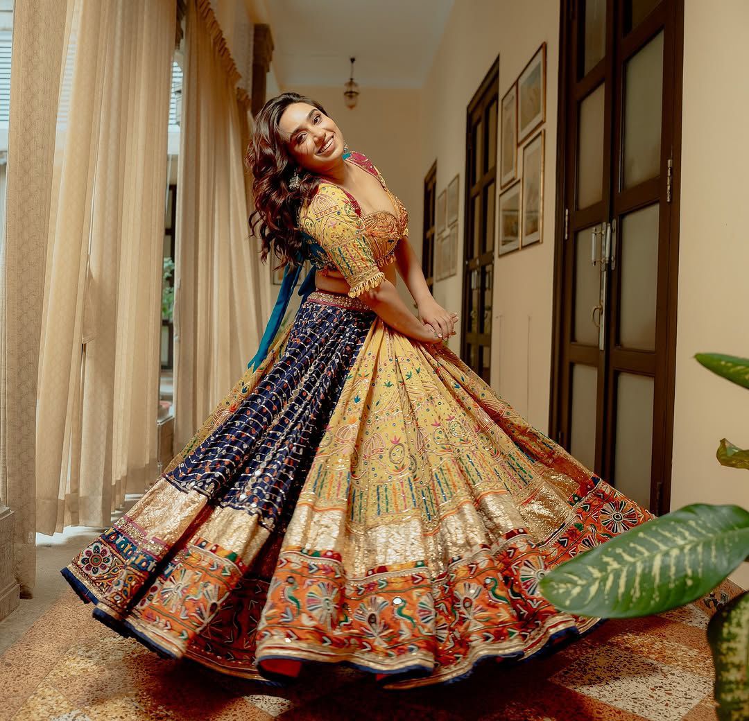 Presenting new trending navratri special chaniya choli