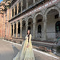 Enhance the beauty of your wardrobe with this newly launched designer anarkali gown with elegant dupatta
