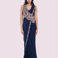 New Super Trending Embroidery cording work ready to wear saree with Embroidery Blouse