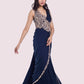 New Super Trending Embroidery cording work ready to wear saree with Embroidery Blouse