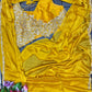 New Super Trending Embroidery cording work ready to wear saree with Embroidery Blouse