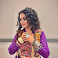 Navratri special shrug and blouse