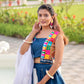 Navratri Special Gamathi Work Lehenga choli
