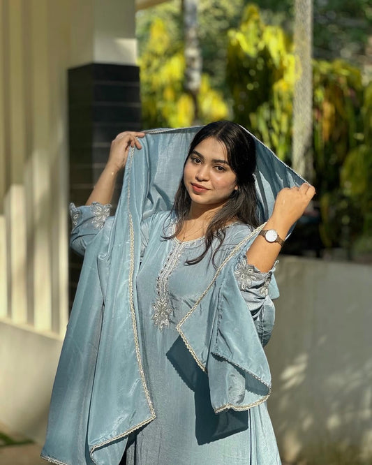 Enhance the Beauty of Your Wardrobe with This Newly Launched Kurti-Pant Set