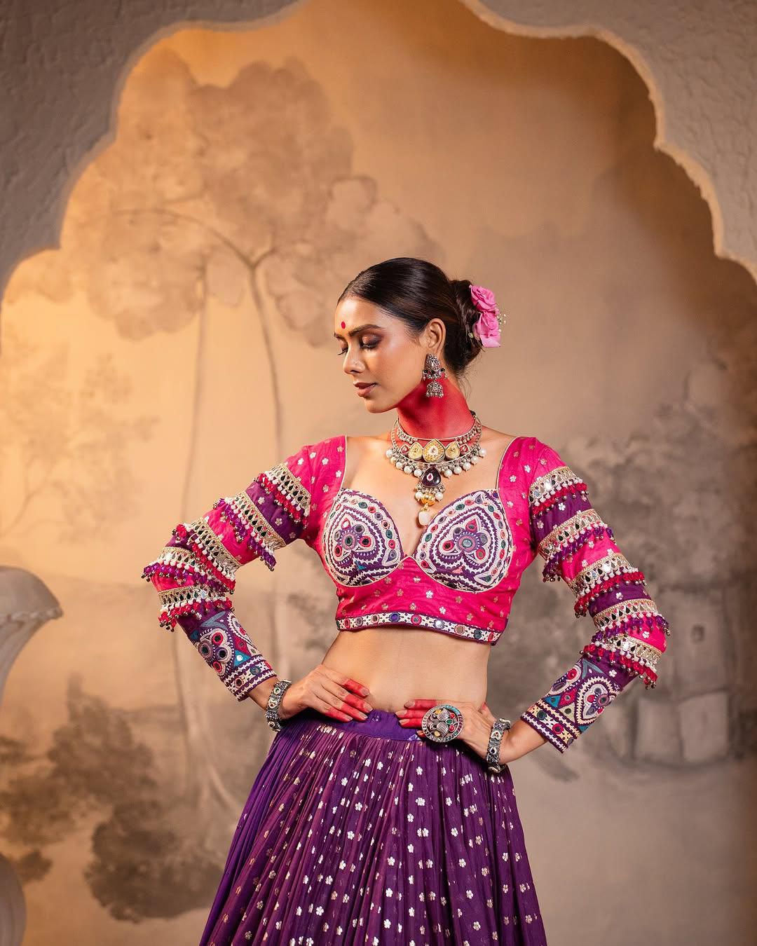 Presenting new trending navratri special chaniya choli