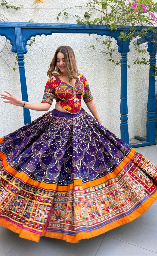 Presenting new trending navratri special chaniya choli