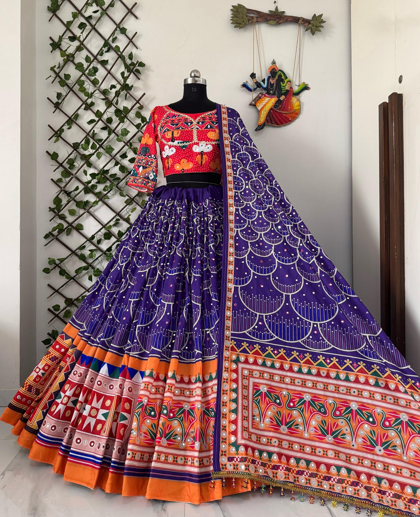 Presenting new trending navratri special chaniya choli