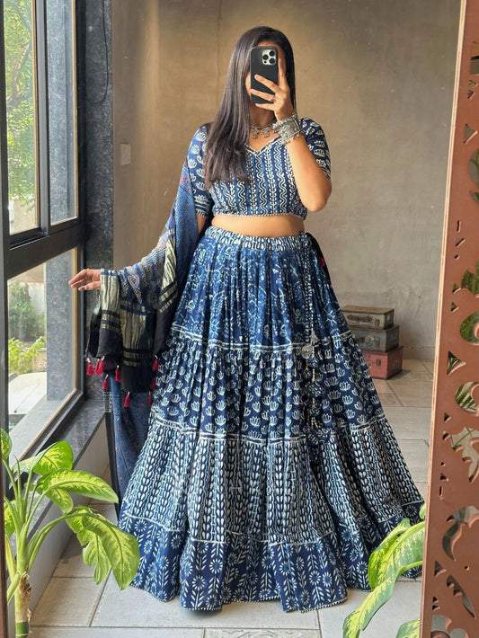 For this upcoming navaratri season our exclusive full stitched lehenga choli