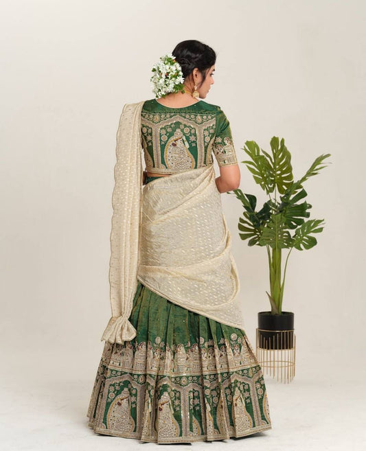 Launching Kalamkari Lehenga Choli