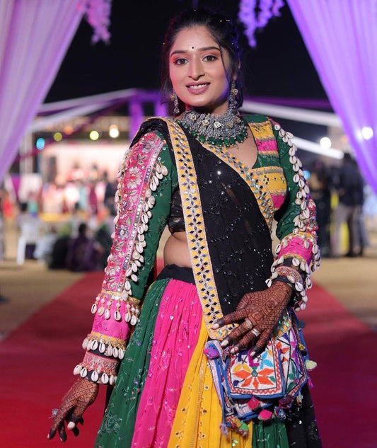 Presenting new designer printed navratri special lahenga choli