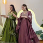 Presenting New Designer Collection In Roman simmer silk With Embroidery Work Top-Bottom And Dupatta Set Fully Stitched Ready To Wear