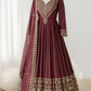 Presenting New Designer Collection In Roman simmer silk With Embroidery Work Top-Bottom And Dupatta Set Fully Stitched Ready To Wear