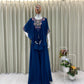 New trendy three piece indo western with sequence embroidered work