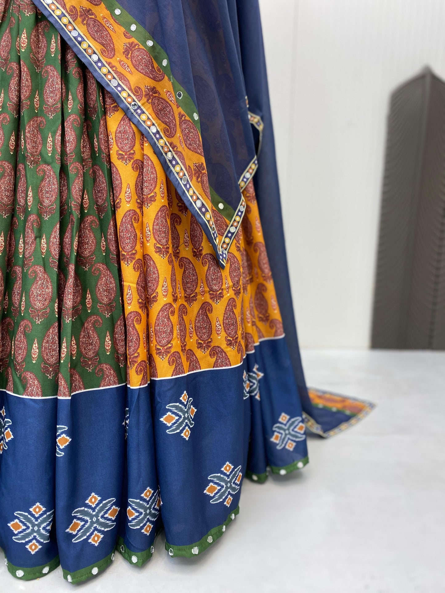 For this upcoming navratri season our exclusive full stitched lehenga choli