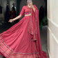 Celebrate the colors and culture of Navratri in original mirror Gamthi work on flowy rayon fabric