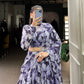 Glamorous, graceful, and glowing—Tabby silk with hotfix