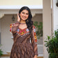 Launching Navratri Special Gamathi Work Gown