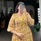 Designer Summer Frock in Georgette With Print Western Dress
