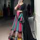 Captivating Multi-Color Mirror Work Navratri Special Lehenga Choli