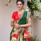 Embroidered Jacquard Silk Lehenga Choli