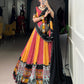Captivating Multi-Color Mirror Work Navratri Special Lehenga Choli