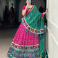 Monarch Latest Ikat Printed Patola Dola Silk Lehenga Choli With Traditiona Dupatta and Separate Blouse Pis