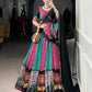 Captivating Multi-Color Mirror Work Navratri Special Lehenga Choli