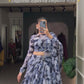 Glamorous, graceful, and glowing—Tabby silk with hotfix